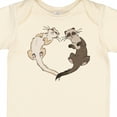 thumbnail image 4 of Inktastic Cute Ferret Heart Boys or Girls Baby Bodysuit, 4 of 5