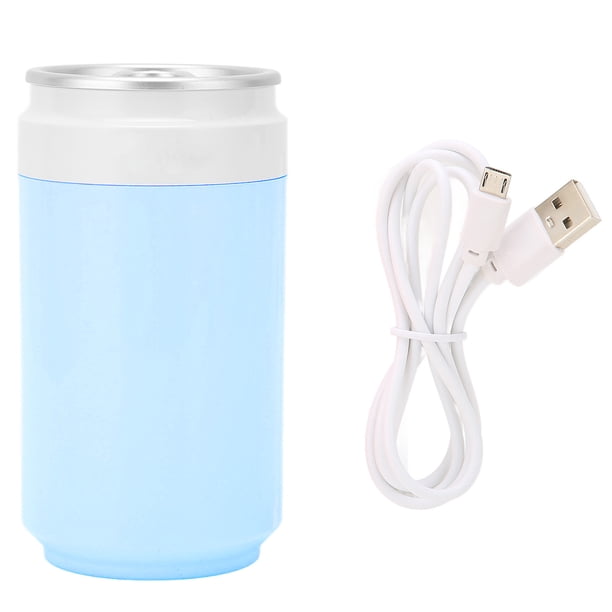 Humidificador para automóvil, difusores automáticos de llama para automóvil, seguros de usar con luces LED para el automóvil, la oficina, el viaje, el vehículo doméstico(azul) EOTVIA No