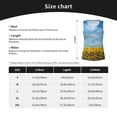 thumbnail image 4 of Goofa Blooming Sunflower Field Printed Womens Workout Tops for Women Sleeveless Yoga Shirts Athletic Running Tank Tops Sleeveless Gym Clothes Workout Apparel-X-Large, 4 of 9