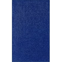 Ambiant Broadway Collection Kids Favourite Area Rugs Neon Blue - 2' x 4'