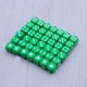 thumbnail image 4 of 100 dados de plástico de 6 caras de colores para juegos de karaoke, fiestas y bares - n° 15 (verde), 4 of 7