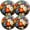 Black1811, variant on Electric Stove Burner Covers,4 Pcs Round Gas Burner Cover,8 and 10 Inch,Butterfly Shadows among Leaves