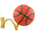 thumbnail image 5 of BV La Belle Vie 2-Piece Set Pet Supplies Soft Chew Toy for Canine Dog Rubber Ball on a Rope - Colors Vary - GMT-10154, 5 of 6