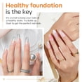 thumbnail image 2 of modelones Builder Nail Gel with Gel Top Coat, 8-In-One Clear Builder Acid Free Top Coat for Nail Thickening Apex Building Extension Shine Finish and Long Lasting, LED Lamp Cured 10ml DIY Home Salon, 2 of 8