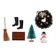 thumbnail image 4 of Juego de 6 uds de muñeco de nieve, decoración navideña para casa de muñecas, escenas DIY, microadorno para paisajismo de jardín de hadas para, 4 of 9
