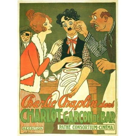 Charlie the Waiter POSTER (27x40) (1914)