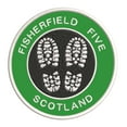 thumbnail image 1 of Go Trekking! At the Fisherfield Five, Scotland 3.5 Inch Iron Or Sew On Embroidered Fabric Badge Patch Hiking Trails Iconic Series, 1 of 2