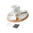 thumbnail image 2 of Lipstore Butter Heater, Ceramic Butter Warmer Set, Melt Hot Pot Bowl for Cheese Chocolate, 2 of 8