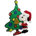 thumbnail image 3 of Northlight LED Lighted Peanuts Snoopy and Christmas Tree Outdoor Decoration - 32", 3 of 6