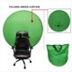 thumbnail image 4 of Fondo de Pantalla Verde para Fotografía, Tela para Videojuegos, Fotos en , Estudio de Vídeo, Reflector Plegable de 110 cm., 4 of 5