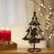 thumbnail image 4 of Adornos navideños, candelabros para velas de té para árbol de Navidad, velas de metal para árbol de Navidad, decoraciones para repisas de mesa, fiestas en el hogar, candelabros, 4 of 8