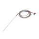 thumbnail image 1 of Sensor de temperatura de cable de 2M, sonda termopar tipo K, 150mm x 1mm, 1 of 3