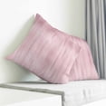 thumbnail image 3 of Pink Pillow Covers 18x18 Inch Decorative Throw Pillow Cover, Modern Abstract Art Ombre Striped Sofa Pillowcases Accent Cushion Case Home Decor Bedroom Living Room, 3 of 6