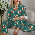 thumbnail image 6 of Sikiie Cartoon Poodle Dog Women's Long-Sleeve Shirt and Full-Length Bottom Pajama Set (s-xxl)-Medium, 6 of 7