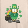 thumbnail image 3 of Garfield - Rainbow Shamrocks - Women's Lightweight French Terry Long Sleeve Shirt, 3 of 5