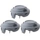 thumbnail image 1 of 3Pcs For Black & Decker STC5433 Type 1/STC5433PC Type 1 HDL ABS Line Spool Caps,90588530, 1 of 5