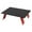 black, red, variant on Ultra-lightweight Camping Table, Black