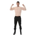thumbnail image 3 of Camisa muscular ErasPooky acolchada para hombre, color beige, para disfraz, 3 of 5