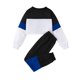 thumbnail image 2 of Gibobby Conjunto niña Conjunto para niños pequeños y niñas con estampado de letras, camisetas de manga larga, Sudadera con capucha, pantalones, conjunto de 2 uds(Azul,9-10 Años), 2 of 5