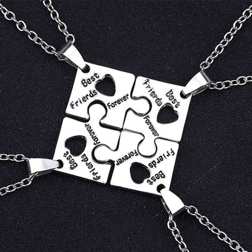 puzzle piece friendship necklace