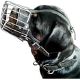 thumbnail image 1 of 1 unidad (hasta 60 kg) Bozal Mighty para perros medianos a grandes, bozal anti-mordeduras ajustable., 1 of 5