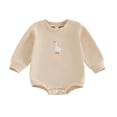thumbnail image 6 of Baby Bodysuit Boy Girl Clothes Soft Newborn Infant Outfit Infant Baby Girl Outfit Bubble Romper Long Sleeve Newborn Toddler Vintage Clothes,vintage romper 0-3 Months, 6 of 6