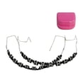 thumbnail image 1 of Decoración de dientes temporales de color con caja de almacenamiento Cuidado Fácil Alineación Práctico negro, 1 of 9