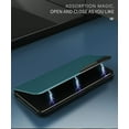 thumbnail image 3 of Luxury Flip Case for Samsung Galaxy M53, Premium PU Leather Smart Sleep/Wake Up Function Smart View Window Business Phone Cover for Samsung Galaxy M53 BX Black, 3 of 9