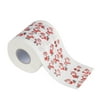 Mortilo 2PC Home Santa Claus Bath Toilet Roll Paper Christmas Supplies Xmas Tissue Roll