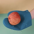 thumbnail image 4 of Guante de horno de silicona para aislamiento térmico | Guante antideslizante para microondas y barbacoa | Guante protector de cocina resistente al calor | Gel de sílice suave y duradero | 20x16,5cm, 4 of 6
