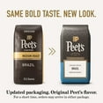 thumbnail image 4 of Peet's Coffee Single Origin Brazil Premium Medium Roast Ground Coffee, Arabica, 10.5 oz, 4 of 12