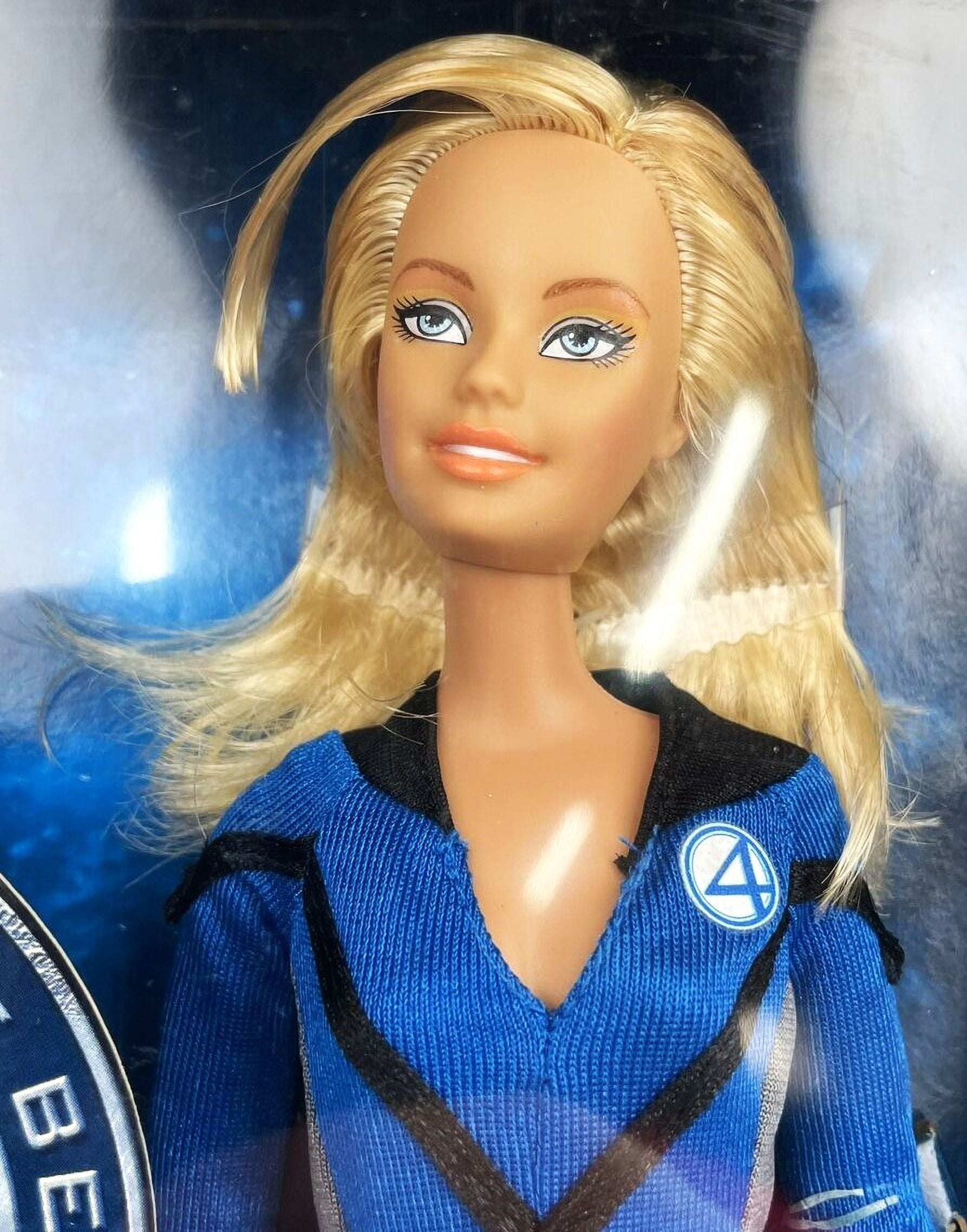 新品 INVISIBLE WOMAN BARBIE DOLL Barbie J0871 Marvel Avengers Invisible Woman Fantastic 4