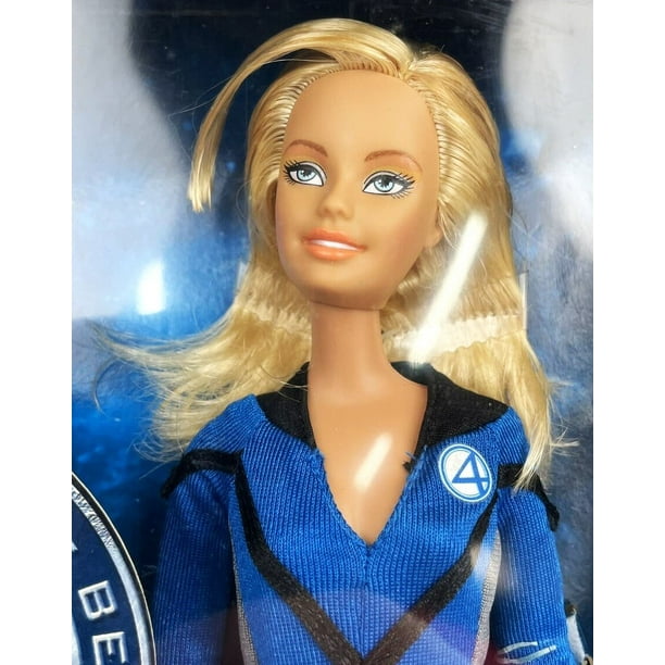 Marvel Fantastic 4 Barbie Invisible Woman Doll for