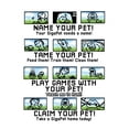 thumbnail image 4 of Top Secret Toys Giga Pets T-Rex Virtual Pet, Red, Product Width 2 in, 4 of 5