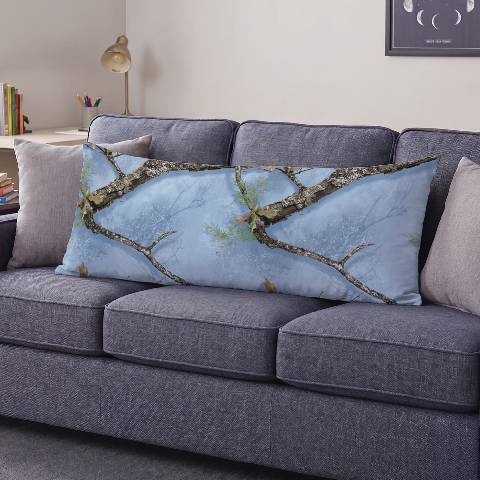 Realtree Niagra Mist Body Pillow, 20 x 48 Inch photo 4