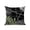 Charcoal, Olive Green, Ash Gray, Khaki, variant on Outdoor Pillows Waterproof, Red Grey Daisy Bedding Throw Pillows with Insert for Couch Sofa Bed, Country Botanical Flowers Stripes Lines 18x18 Inch Pillowcases Decorative Patio Pillow Set of 2