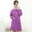 Purple, variant on Clearance Apron Sleeve under $10 Kitchen Cooking Apron Adult Smock Long Sleeved Apron Oil Reverse Dressing Men's And Women's Work Clothes