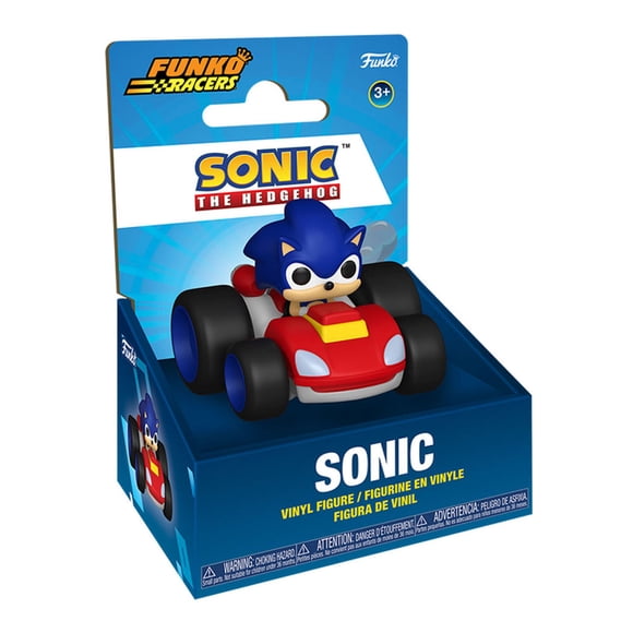 Figura Coleccionable Funko Racers Sonic Sonic 1 Pieza