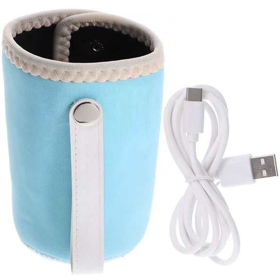 HIBIBUD Portable Usb Bottle Warmer for Home And Travel-On the Go Feeding Bottle Heater for Outdoor Use- Portable Bottle Warmer for Travel
