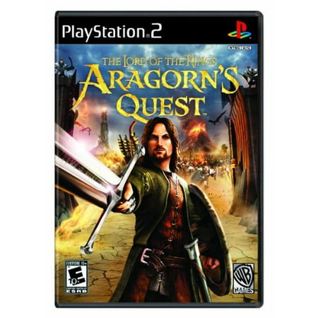 Refurbished Lord Of The Rings: Aragorn's Quest For PlayStation 2 PS2 RPG With Manual and (Best Playstation Rpg Games)