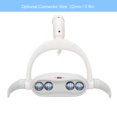 thumbnail image 1 of Luz bucal Dental, Luz De Examen Bucal LED Dental, lámpara de Examen bucal quirúrgica sin luz LED Ajustable con luz fría de 15 vatios para sillón Dental, 22 mm/26 mm(22mm) Saludable Fugacal NO, 1 of 7