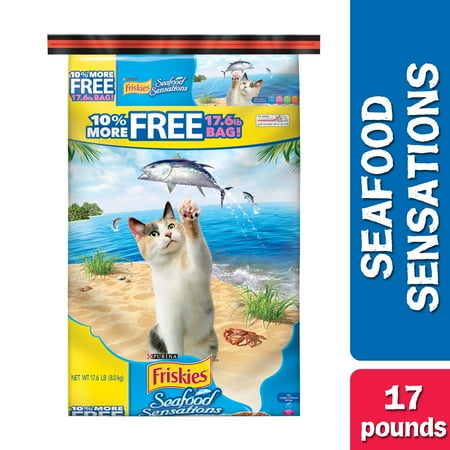 UPC 050000168866 product image for Friskies Dry Cat Food, Seafood Sensations, 17.6 lb. Bag | upcitemdb.com