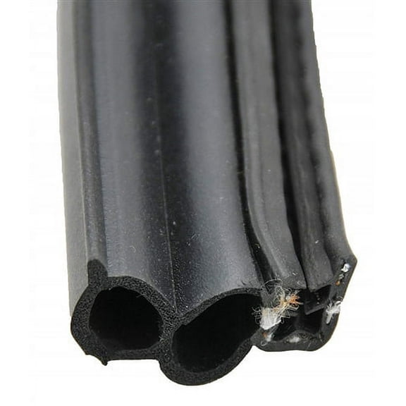 1 PC-AP Products 018-181-BB Double Bulb Seal - 1-1/2" x 3/4" x 28 Ft - Black