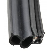 1 PC-AP Products 018-181-BB Double Bulb Seal - 1-1/2" x 3/4" x 28 Ft - Black