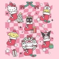thumbnail image 2 of Juniors Hello Kitty Christmas Stockings and Friends T Shirt, 2 of 5