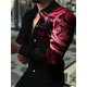 thumbnail image 1 of Camisas hawaianas de manga larga Camisas doradas Camisas de moda para hombre Blusas de solapa para hombre Ropa para hombre Blusa cubana de un solo pecho, 1 of 6