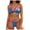Sky Blue, variant on GEWSEY Women's Extreme Sexy Swimsuit Color Block Micro Bikini Tie Side 2 Piece Bathing Suits (Purple, S)