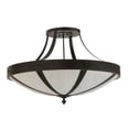 thumbnail image 6 of Meyda Tiffany 148835 Urban 6 Light 36" Wide Semi-Flush Bowl Ceiling Fixture - Bronze, 6 of 7