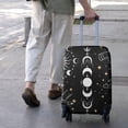 thumbnail image 2 of Black Gothic Sun Moon Hand Pattern Luggage Cover Fashion Suitcase Cover Baggage Covers Fit 25-28 Inch Luggage (Go Travel), 2 of 2