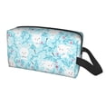 thumbnail image 2 of Goofa Cute Rabbit Printed Toiletry Bag with Handle,Large Capacity Travel Makeup Cosmetic Bag for Women, Carry on Airport Airline Compliant Bag, 2 of 9